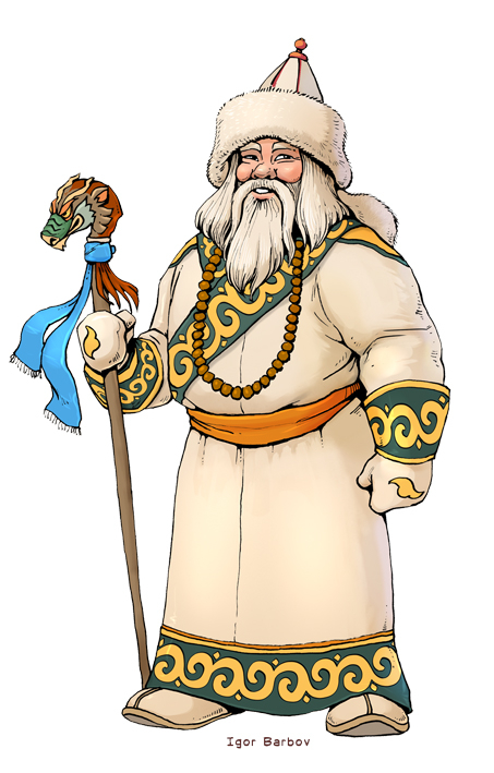 Белый старец Сагаан Убгэн