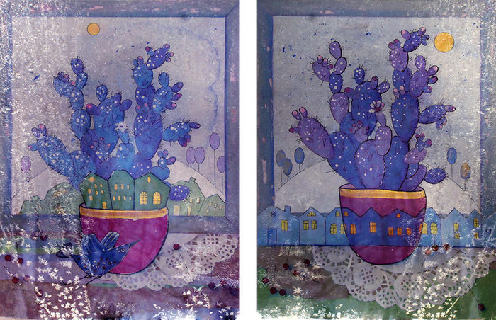 "Снежные колючки"  Заставки к сборнику рассказов "Добрые истории"