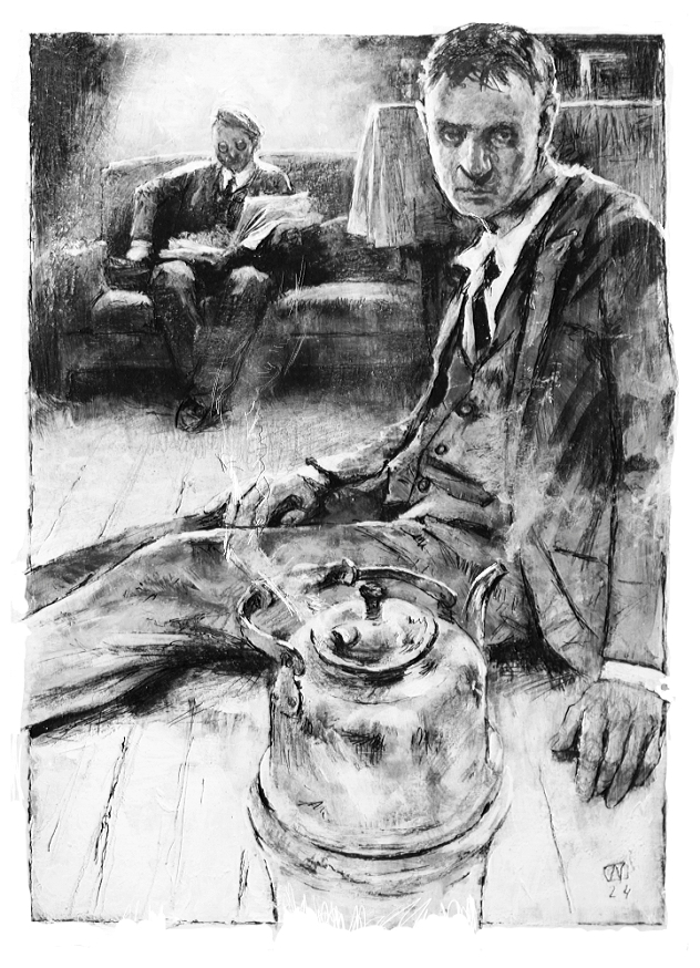 М.А. Булгаков "Записки покойника" иллюстрация к 4 главе