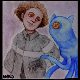 Fanart of Zakky from Coraline 