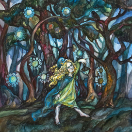 Иллюстрация к сказкам братьев Гримм