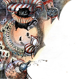 Мышат не ловит кисонька - на что мышата ей