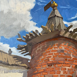 Иллюстрация башня крепости 