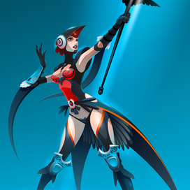 ДевушкаПтицеМаг