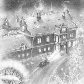 Иллюстрация к книжке "Зимняя сказка"