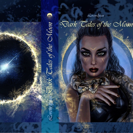 Книжная обложка для фентези романа