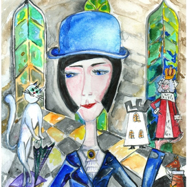 Кошка, которая смотрела на Короля