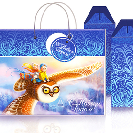 Упаковка к новому году-нарисую