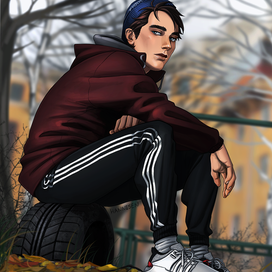 где-то во дворе