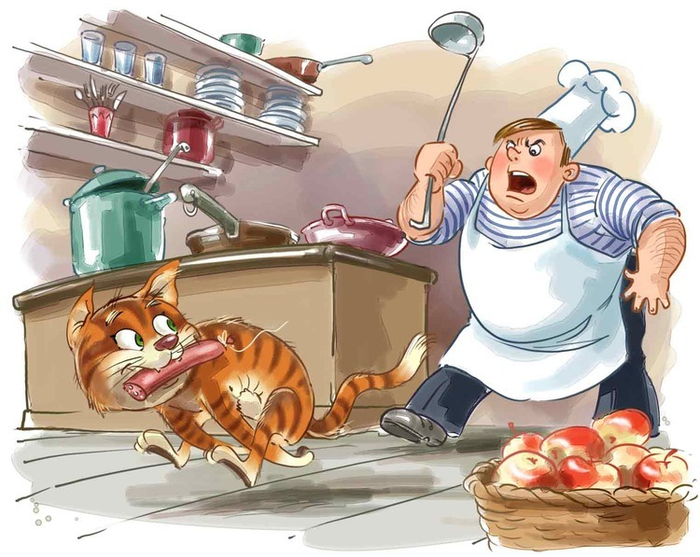 "Боцман, бурундук, кот и крыса"