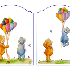 Мишки и шары