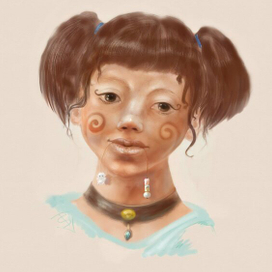 Удачный макияж. ( Перс.)