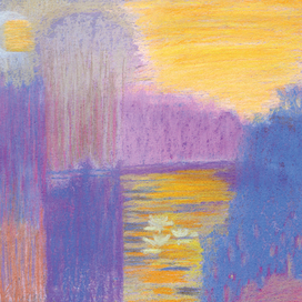 Иллюстрация к книге М.К.Лопеса "Старушки с зонтиками"