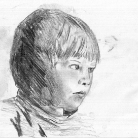 Задумчивый мальчик