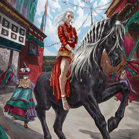 Иллюстрация к рассказу " Принцесса троллей "