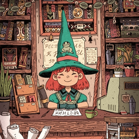 Ведьмина книжная лавка