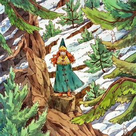 Ведьма горных уступов