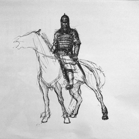 Mongol rider