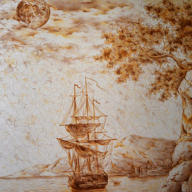 Монохромное приключение. Корабль 