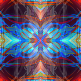 Орнамент в стиле батик - 7