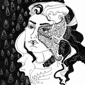 Автопортрет графика