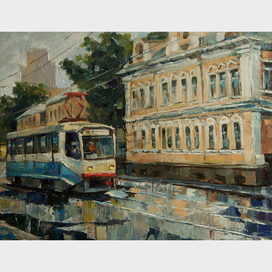 Дождь на Новокузнецкой