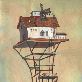 Дом на воде.