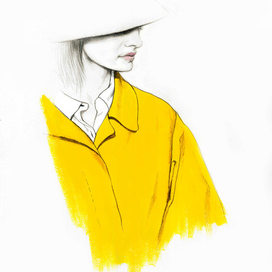Желтый плащ