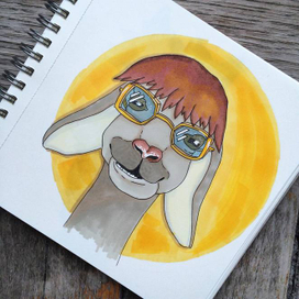 Лама первая