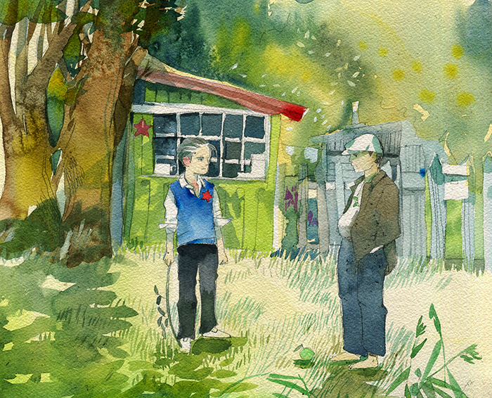 Встреча (эскиз)