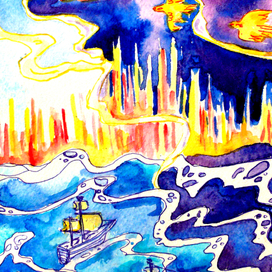 Иллюстрации к стихам Роза Парацельса