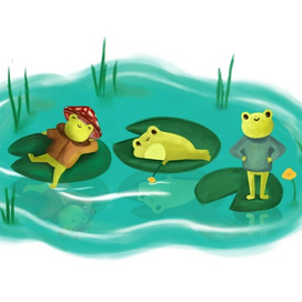 Иллюстрация для открытки)