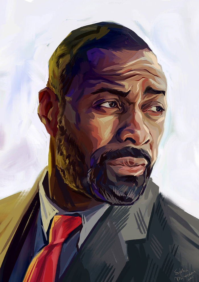 Идрис Эльба в роли детектива Джона Лютера