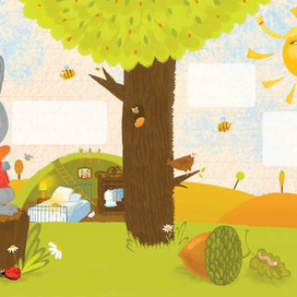 Зайка и солнышко