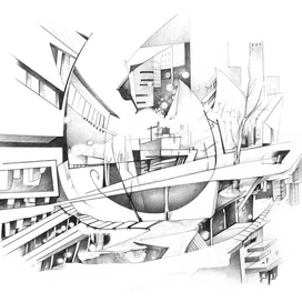 Снежный город