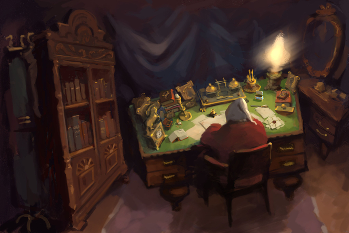 колпак и туфли