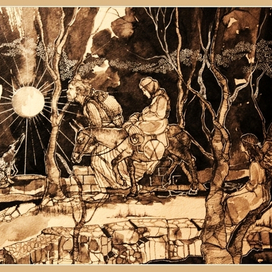 Мария и Иосиф. Библейские сюжеты.