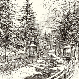 Боржоми зимой