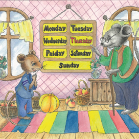 Иллюстрации для методички по английскому языку для детей