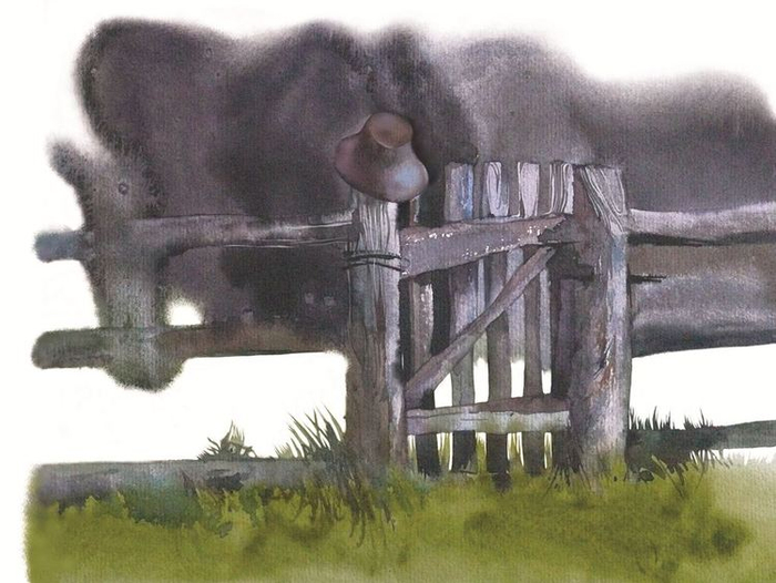  стары плот. старый забор