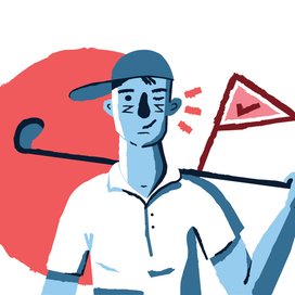 Игрок в гольф