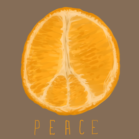 нет войне, даешь апельсин!