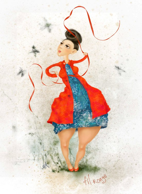 красная нить