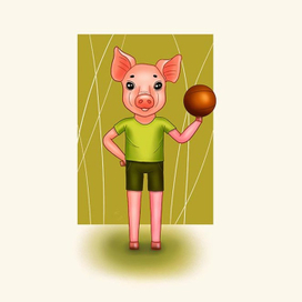 Персонаж Поросенок