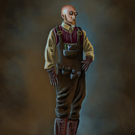 Стимпанк инженер