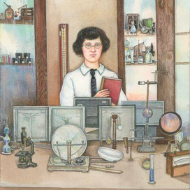 Иллюстрация для книги «Удивительные девочки России»