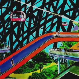 Иллюстрация "Город будущего "