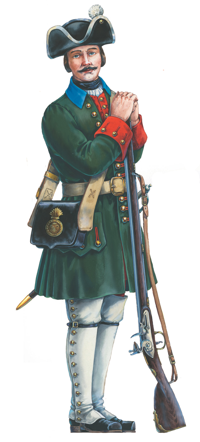 Лейб-гвардии Семёновский полк 1720г. - 1731г.