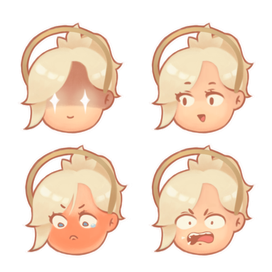 Mercy stickers