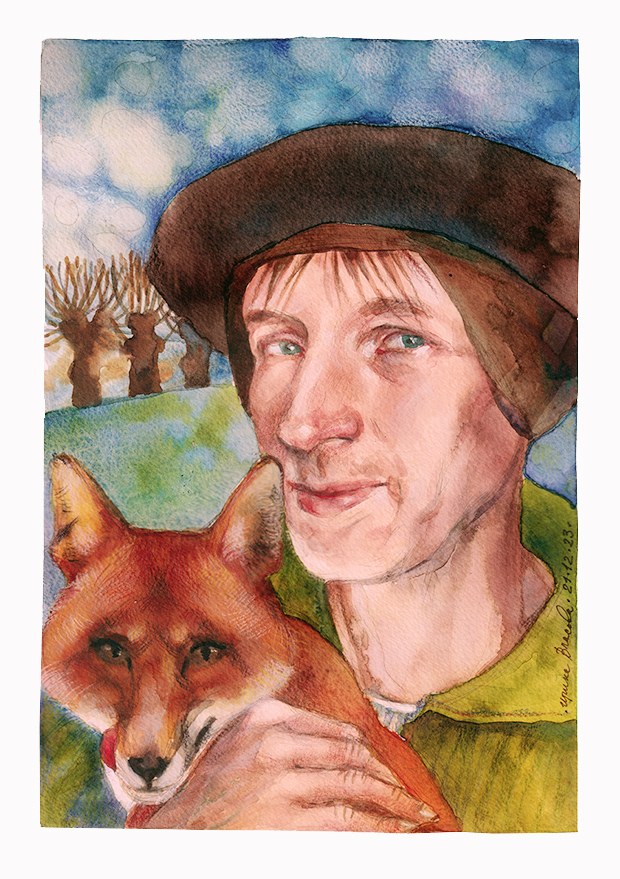 Персонаж с лисой